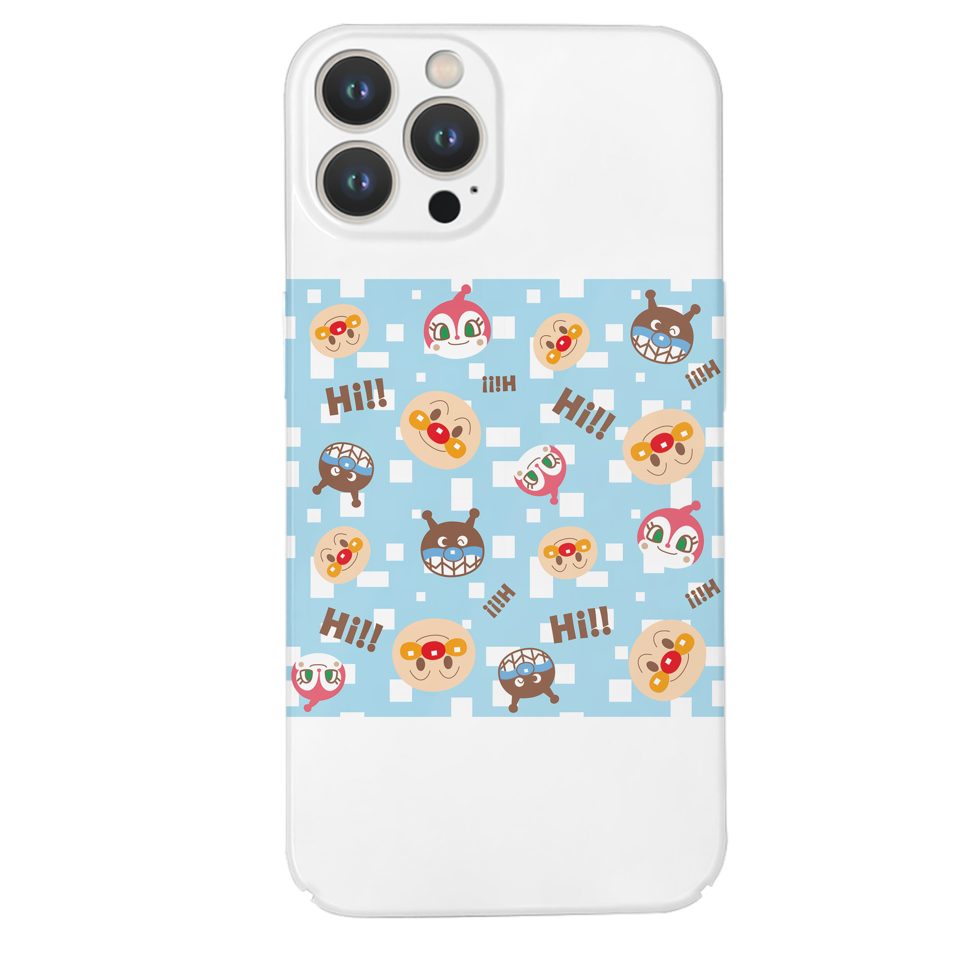 （画像用） アンパンマン Anpanman 【iPhone 14シリーズ対応】ハードケース